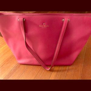 Kate Spade leather tote bag